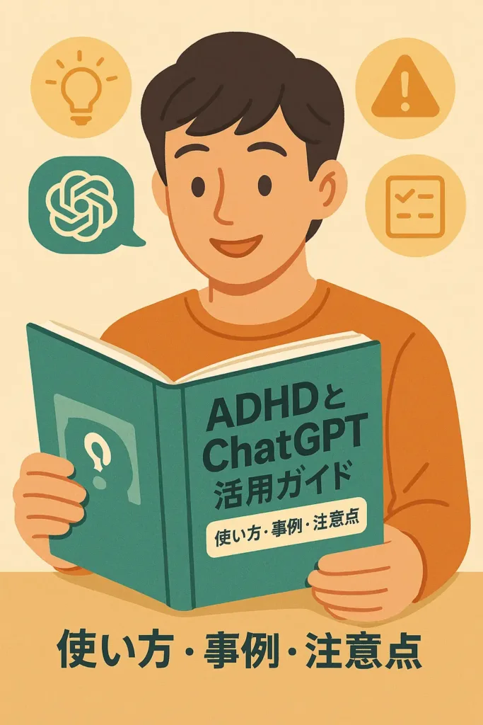 ADHDとChatGPT：活用ガイド【使い方・事例・注意点】