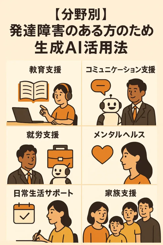 【分野別】発達障害のある方のための生成AI活用法