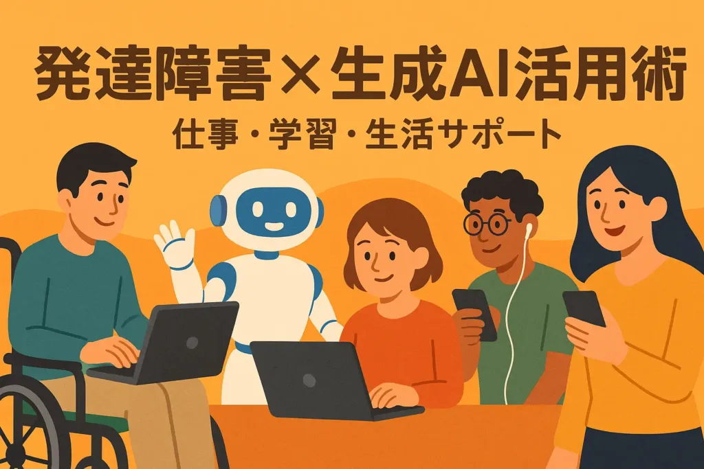 発達障害×生成AI活用術｜仕事・学習・生活サポート