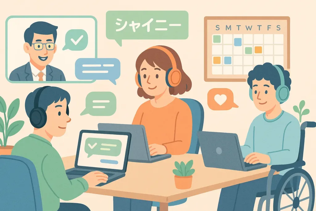 ITチーム「シャイニー」が発達障害者に提供する働きやすい完全在宅環境とサポート
